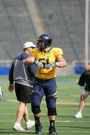 Cal Football Practice