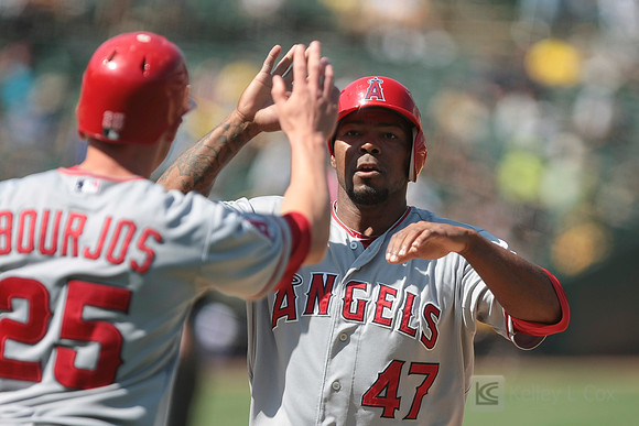 MLB: Los Angeles Angels at Oakland Athletics