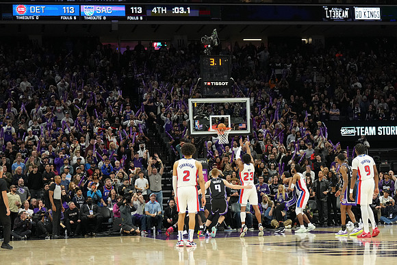 NBA: Detroit Pistons at Sacramento Kings
