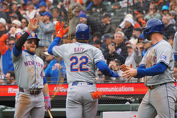 MLB: New York Mets at San Francisco Giants