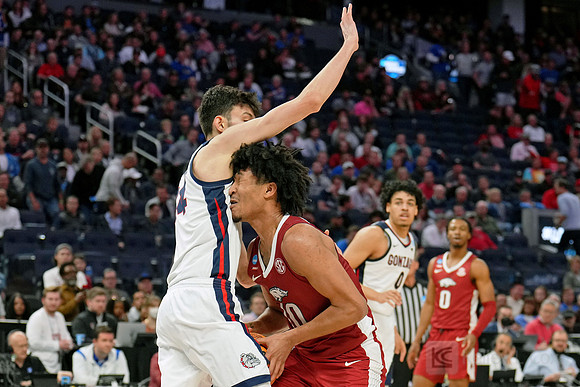 NCAA Basketball: NCAA Tournament West Regional-Arkansas vs Gonzaga