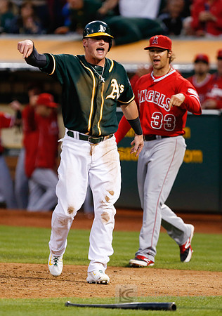 MLB: Los Angeles Angels at Oakland Athletics
