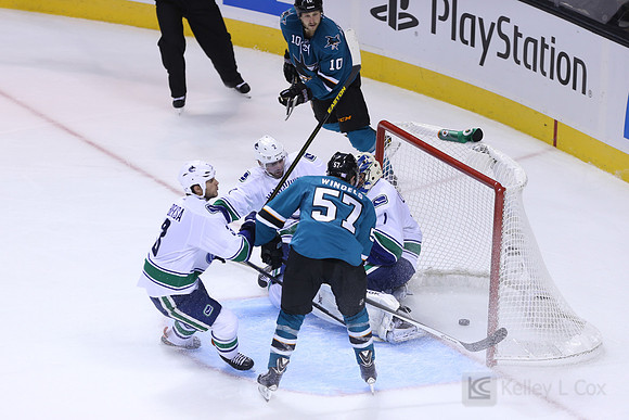 NHL: Vancouver Canucks at San Jose Sharks