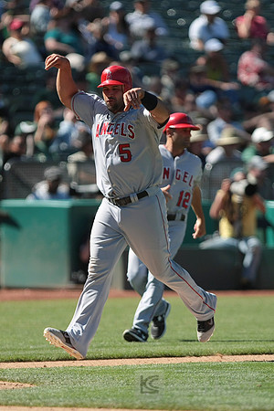 MLB: Los Angeles Angels at Oakland Athletics