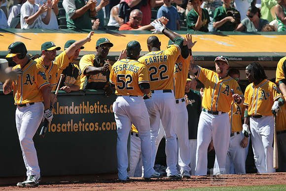 MLB: Los Angeles Angels at Oakland Athletics