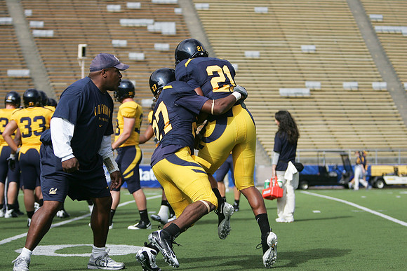 Cal Football Practice