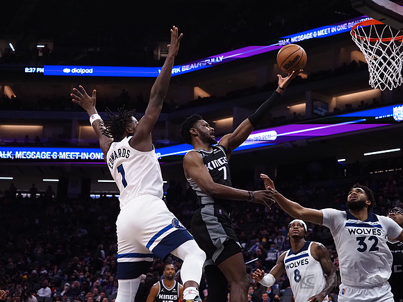 NBA: Minnesota Timberwolves at Sacramento Kings