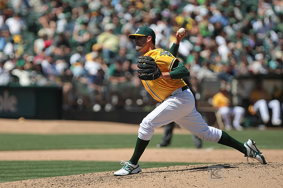 MLB: Los Angeles Angels at Oakland Athletics