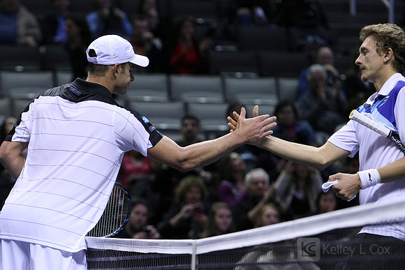 Tennis: SAP Open-Istomin vs Roddick
