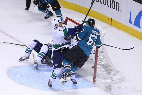 NHL: Vancouver Canucks at San Jose Sharks