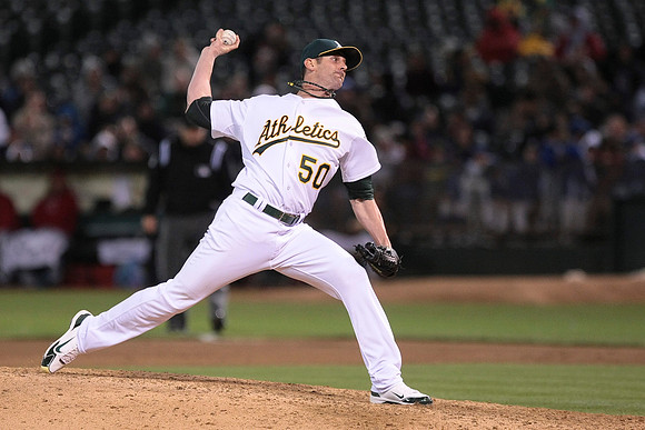 MLB: Los Angeles Angels at Oakland Athletics