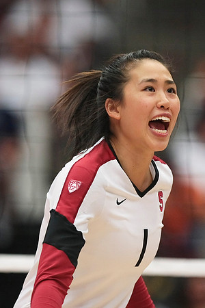 NCAA VOLLEYBALL: SEP 9 Nike Volleyball Big Four Classic - Stanford vs Penn State