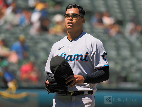MLB: Miami Marlins at Oakland Athletics