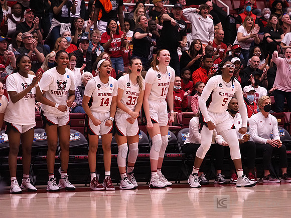 NCAA Womens Basketball: NCAA Tournament - Second Round-Kansas at Stanford