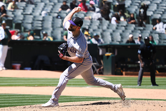 MLB: Colorado Rockies at Oakland Athletics