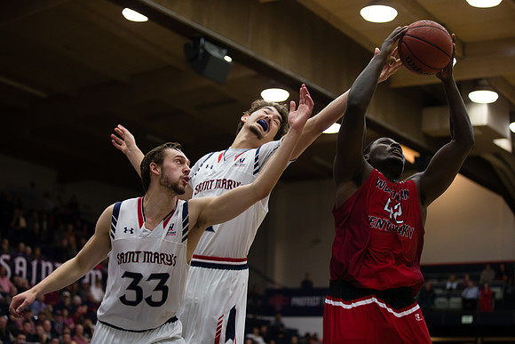 NCAA Basketball: Western Kentucky at St. Mary's