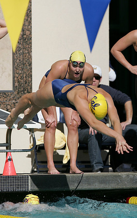 Cal Women's Swimming vs USC