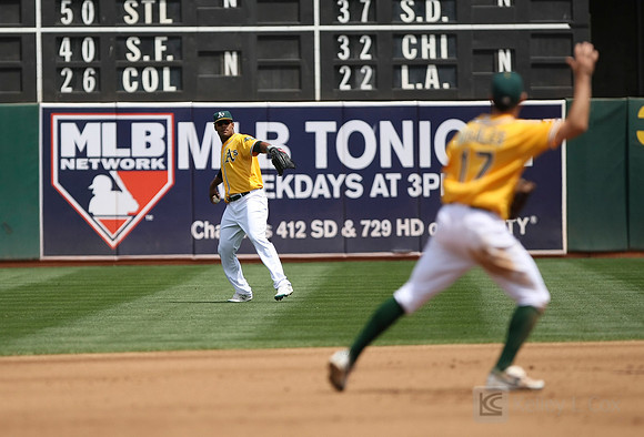 MLB: Toronto Blue Jays at Oakland Athletics