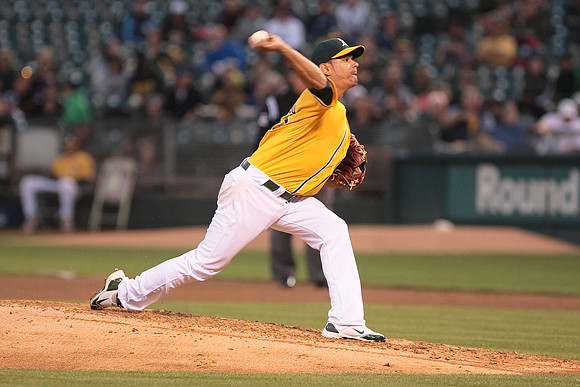 MLB: Tampa Bay Rays at Oakland Athletics