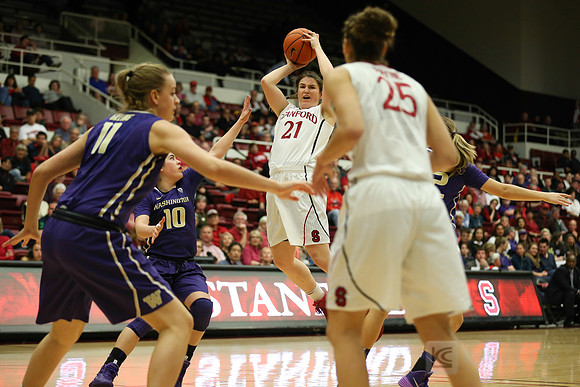 NCAA Womens Basketball: Washington at Stanford