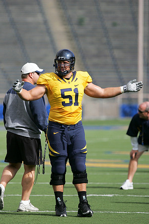 Cal Football Practice