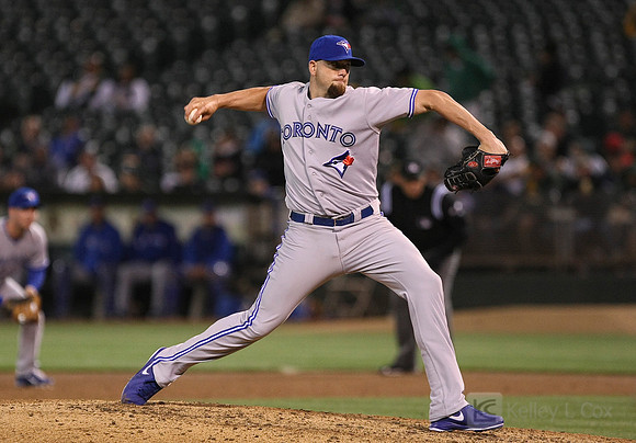 MLB: Toronto Blue Jays at Oakland Athletics