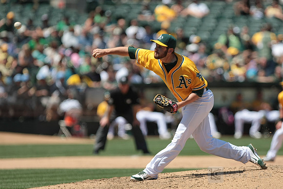 MLB: Los Angeles Angels at Oakland Athletics