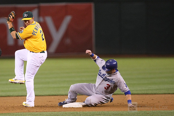 MLB: Los Angeles Dodgers at Oakland Athletics