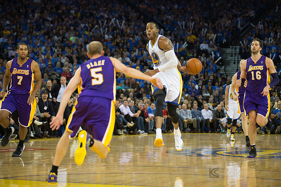 NBA: Los Angeles Lakers at Golden State Warriors