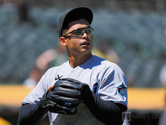 MLB: Miami Marlins at Oakland Athletics