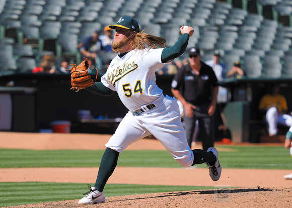 MLB: Seattle Mariners at Oakland Athletics