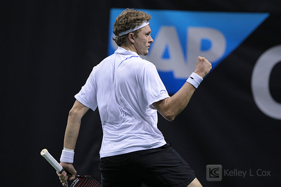Tennis: SAP Open-Istomin vs Roddick