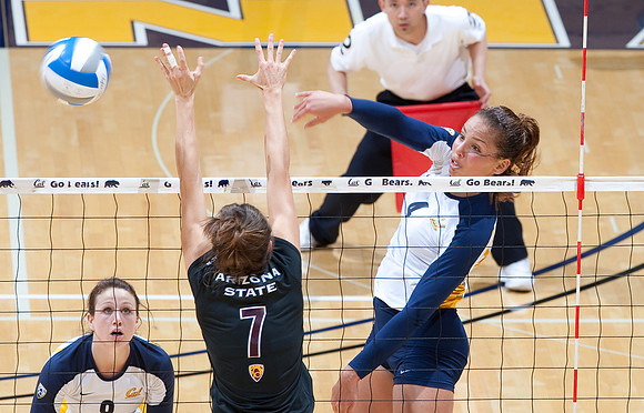 Cal Volleyball vs ASU
