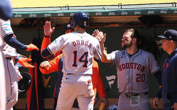MLB: Houston Astros at Oakland Athletics
