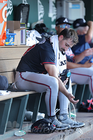 Atlanta Braves v Athletics