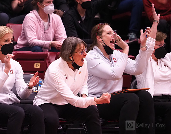 NCAA Womens Basketball: NCAA Tournament - Second Round-Kansas at Stanford