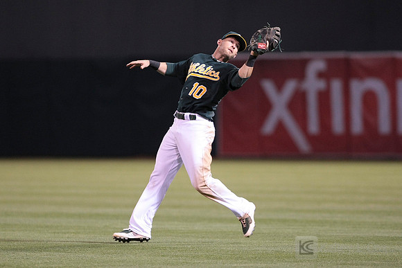 MLB: Los Angeles Angels at Oakland Athletics