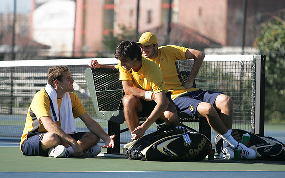 Cal Men's Tennis vs Saint Mary's