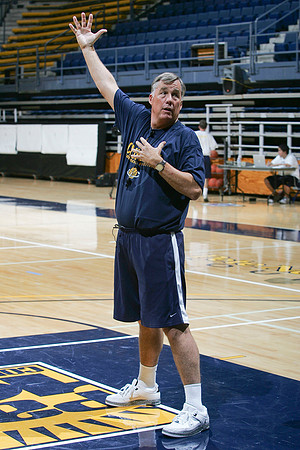 Cal Men's Basketball Practice