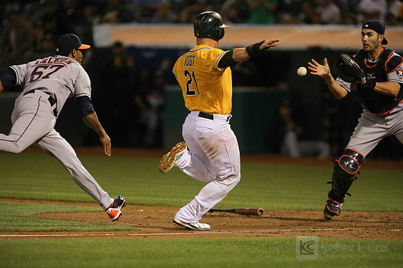 MLB: Houston Astros at Oakland Athletics
