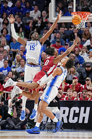 NCAA Basketball: NCAA Tournament West Regional-Arkansas vs Duke