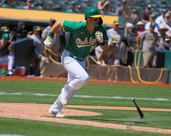 MLB: Miami Marlins at Oakland Athletics