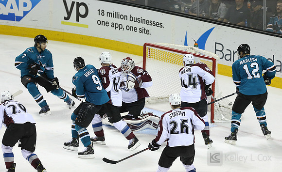 NHL: Colorado Avalanche at San Jose Sharks