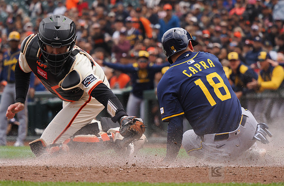 MLB: Milwaukee Brewers at San Francisco Giants