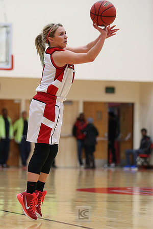 Cal State East Bay Pioneers guard  Laci Effenberger (11)
