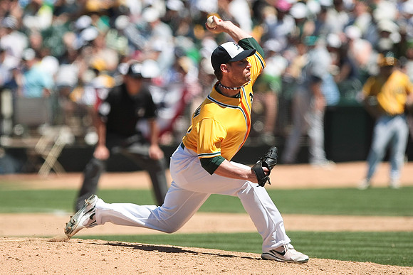 MLB: Seattle Mariners at Oakland Athletics