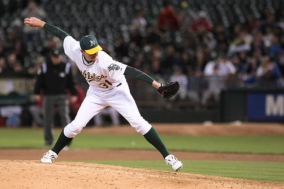 MLB: Los Angeles Angels at Oakland Athletics