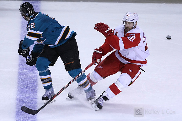 NHL: Detroit Red Wings at San Jose Sharks