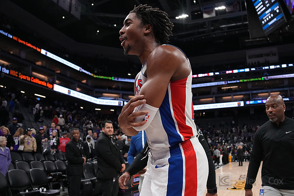 NBA: Detroit Pistons at Sacramento Kings