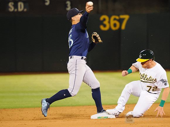 MLB: Seattle Mariners at Oakland Athletics